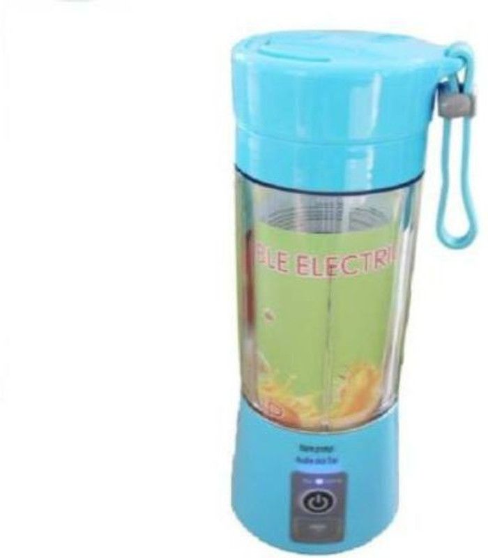 SYARA Plastic SYARA ITM_420F Portable Electric Fruit Juicer Maker/Blender USB Rechargeableni J Hand Juicer  (Multicolor)