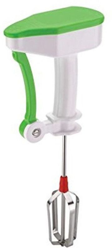 PINAJEEO Power Free Stylish Hand Blender | Stylish Hand Blender Machine for Kitchen | Stylish Hand Blender Machine Steel Spiral Whisk Stainless Steel, Plastic Spiral Whisk