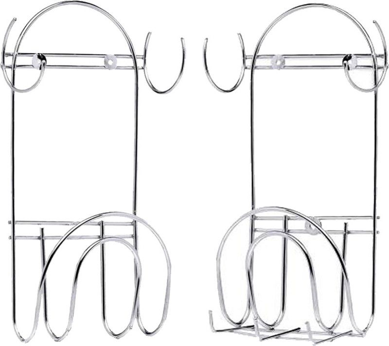 Oc9 Stainless Steel Chakla Belan Stand (Pack of 2) Silver Utensil Kitchen Rack  (Steel)