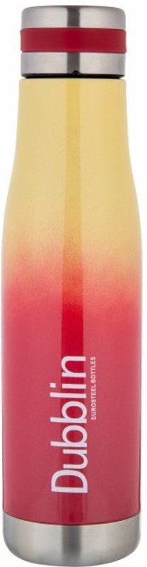 DUBBLIN Dream Double Wall Vacuum Insulated Water Bottle, Keeps Hot 12 Hrs, Cold 24 Hrs 550 ml Bottle  (Pack of 1, Red, Steel)