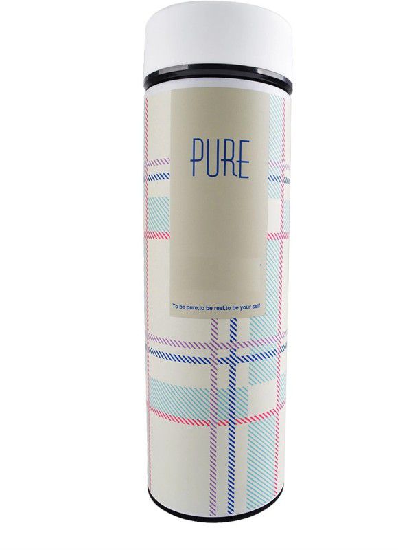 Shop Craft Pure Double Wall Vacuum Flask Insulated Thermos Travel Water Bottle 480 ml Flask  (Pack of 1, Beige, Steel)