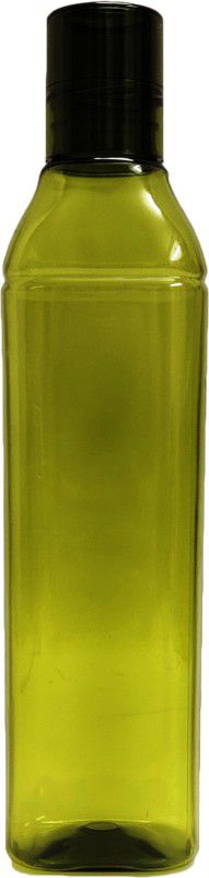 Gift Collection 1000 ML Pet Bottle. 1L Leak Proof Fridge Bottle / Water Bottle - Green 1000 ml Bottle  (Pack of 1, Grey, PET)