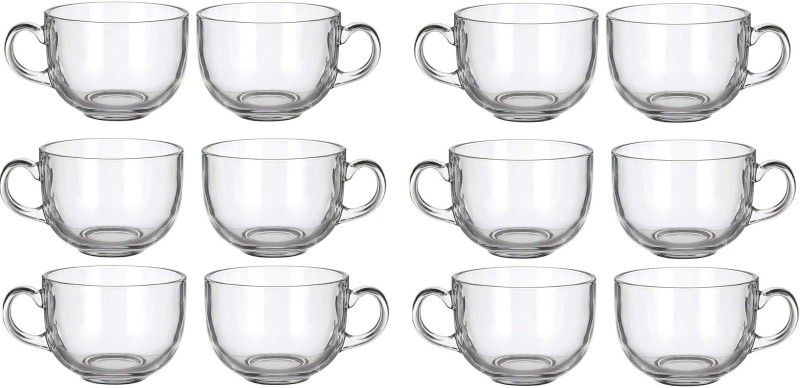 REVASTSKY Pack of 12 Glass  (Clear, Cup Set)