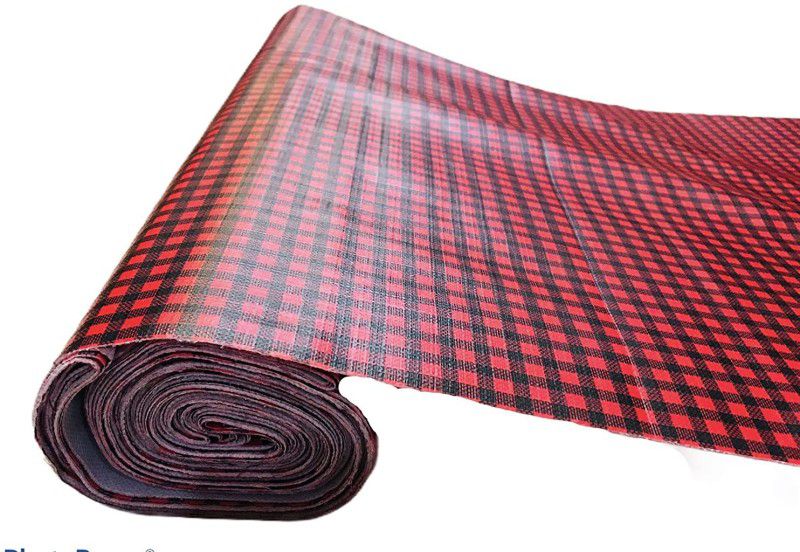 PVC (Polyvinyl Chloride) Drawer Mat  (Red, Large)