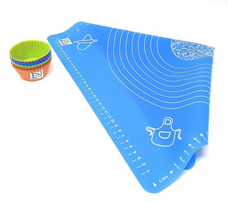 Notchcart Food-grade Silicone Baking Mat  (Pack of 2)