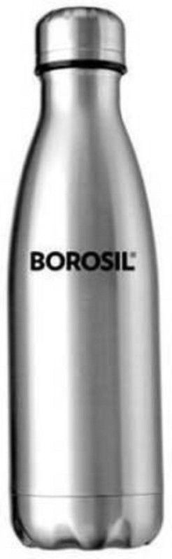 BOROSIL Bolt 1l 1000 ml Bottle  (Pack of 1, Steel/Chrome, Steel)