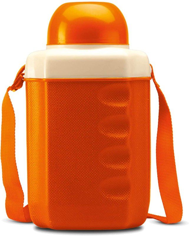 MILTON Cruiser 2200 Orange Insulated Plastic Water Bottle Litres 2.2 ml Bottle  (Pack of 1, Orange, Plastic)