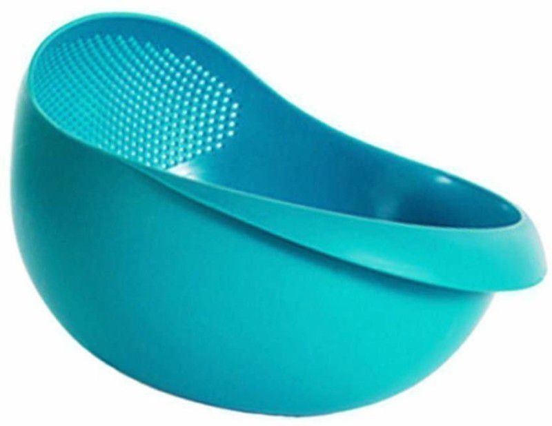prinjal hub RISE BOWL Plastic Disposable Vegetable Bowl (Multicolor, Pack of 1) Strainer  (Multicolor)