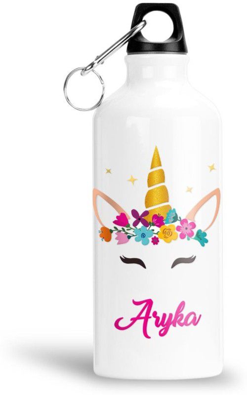 FABTODAY Unicorn Water Bottle for Kids - Best Happy Birthday Gift, Aryka 750 ml Bottle  (Pack of 1, Multicolor, Aluminium)