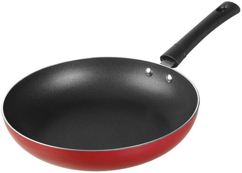 HM EVOTEK Fry Pan With Stainless Steel Lids HMFP-193 Fry Pan 23 cm diameter with Lid 2 L capacity  (Aluminium, Stainless Steel, Non-stick)