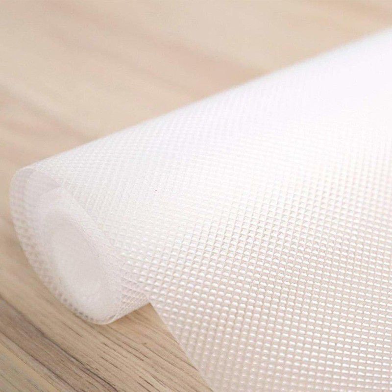 grofly Plastic Drawer Mat  (White, Medium)