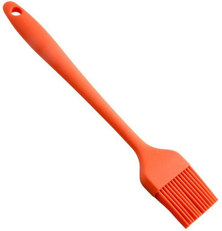 Mobfest ® 27 cm Large Silicone Oil Cooking Brush for Grilling Tandoor Baking Glazing BBQ Silicone Flat Pastry Brush  (Pack of 1)