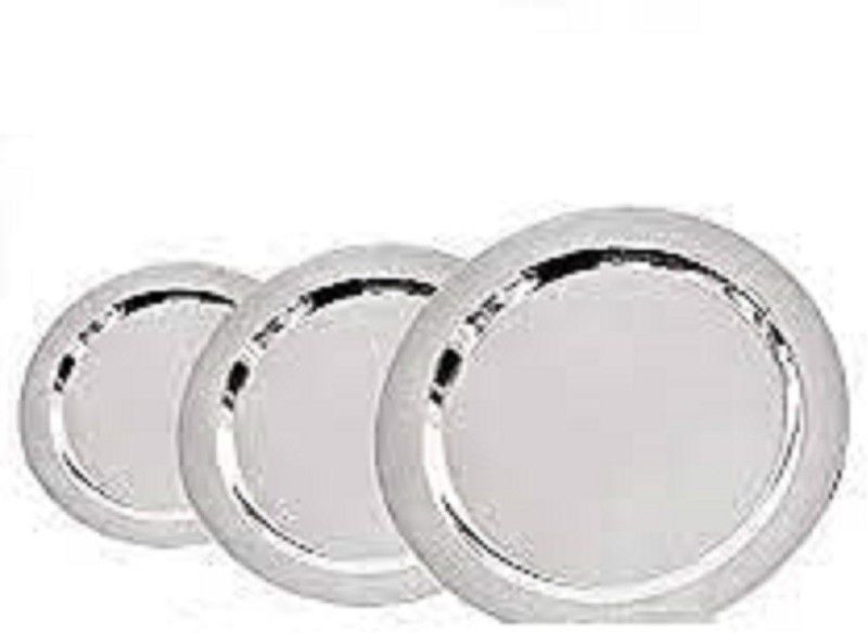 Shiv Stainless Steel Pots Lids Covers 10 inch Lid Set  (Stainless Steel)
