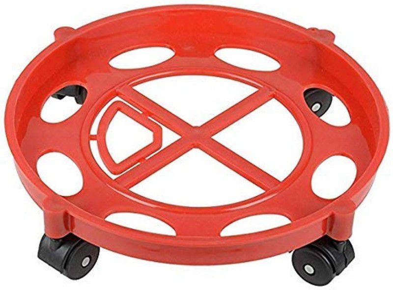 HR BROTHERS ENTERPRISE Gas Cylinder Trolley  (Red)