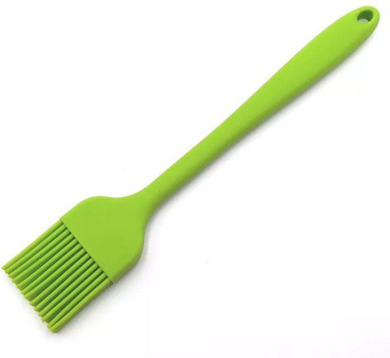 Mobfest ® Silicone Brush 27 cm Long for Kitchen Cooking Oil Pastry Cake Mixer Baking Silicone Flat Pastry Brush  (Pack of 1)