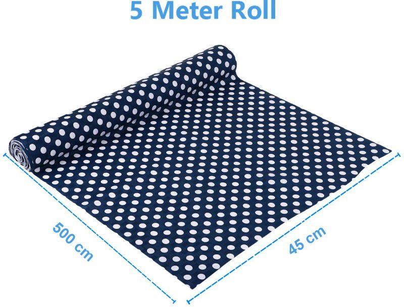 Flipkart SmartBuy PVC (Polyvinyl Chloride) Drawer Mat  (Blue, White, Large)