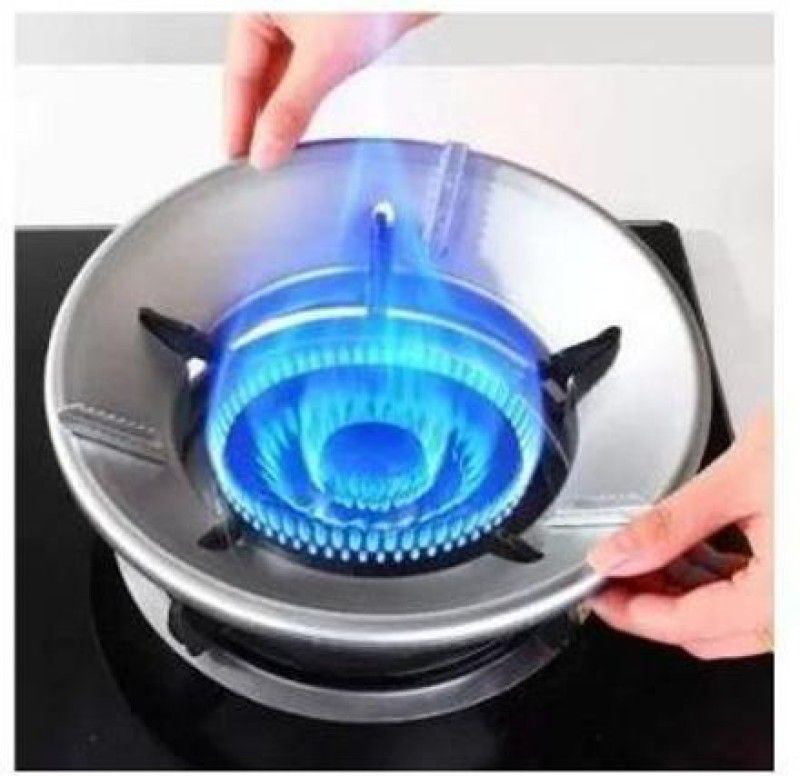 Bahuchar Fashion Gas Saver Burner Stand | Gas Saver Jali | Home Gas Stove Fire 1 kg Roaster  (White)