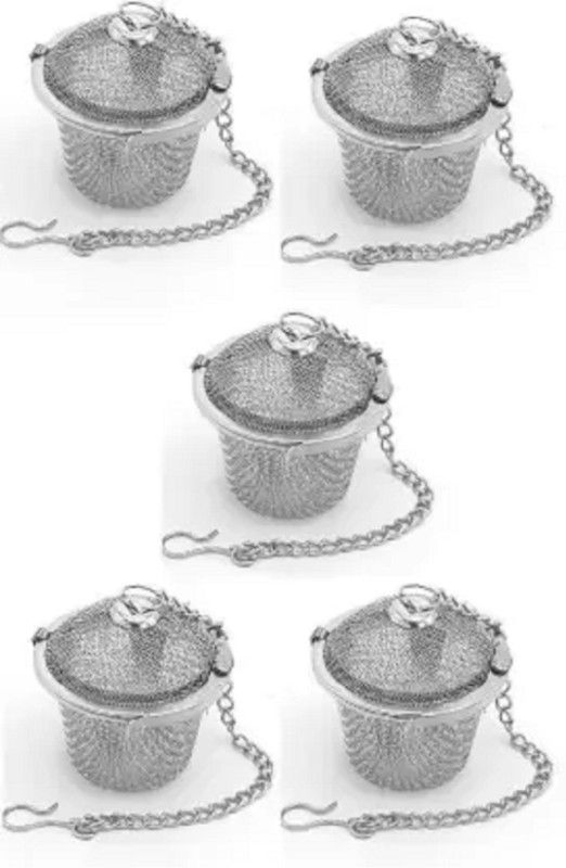 BIZOLO Tea Filter Strainer ( Pack Of 5 ) Tea Strainer  (Pack of 5)