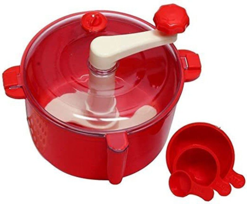 KOSHIYA Plastic Size Batch Dough Maker  (Red)