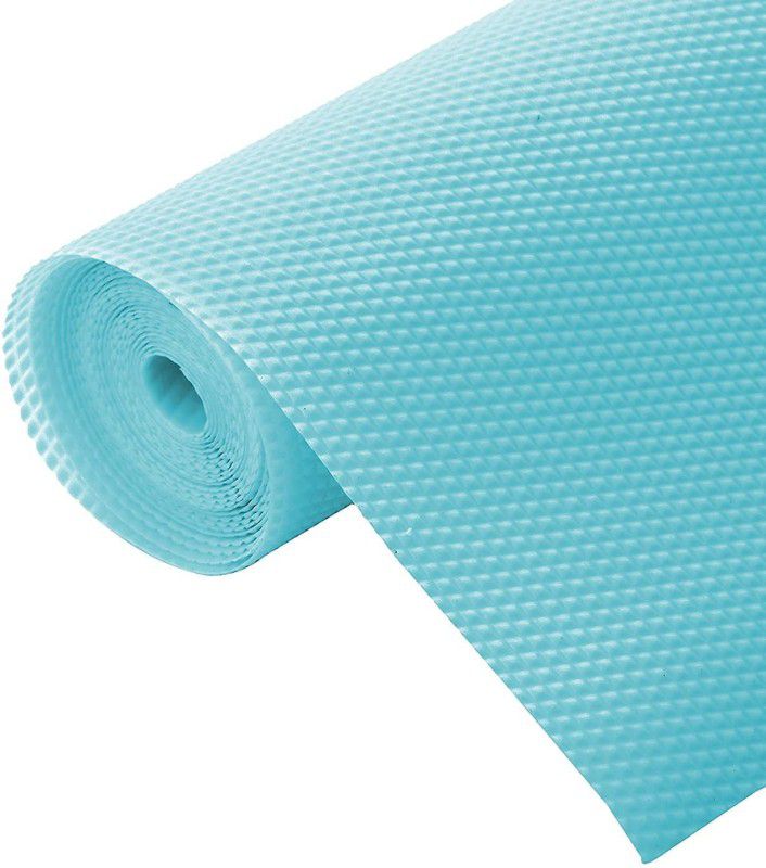 GOLKIPAR PVC (Polyvinyl Chloride) Drawer Mat  (Blue, Medium)