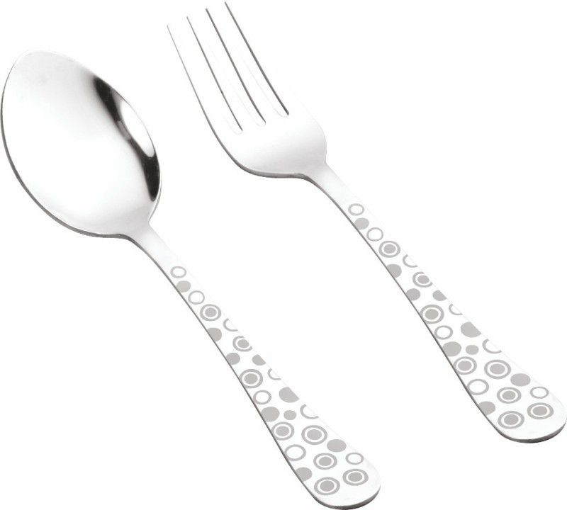 Sansh Volga Stainless Steel Cutlery Set  (Pack of 12)