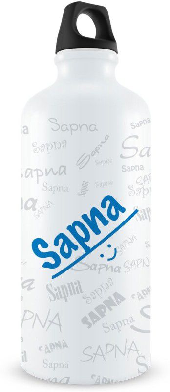 HOT MUGGS Me Graffiti Bottle - Sapna 750 ml Bottle  (Pack of 1, Multicolor, Steel)