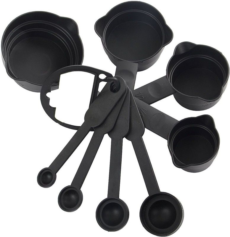 SXDHK Multi Purpose 8 Piece Measuring Cup & Spoon Set For Kitchen Measuring Cup Set  (0.5 L)