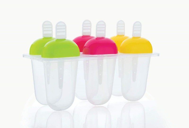 ansh enterprise Ice Cream Candy Kulfi Maker Multicolor Plastic Ice Cube Tray  (Pack of1)