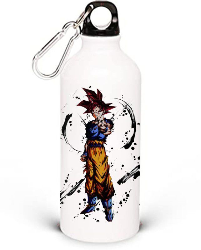 AP creation Goku SSJ God Sipper Bottle 750 ml Bottle  (Pack of 1, White, Aluminium)