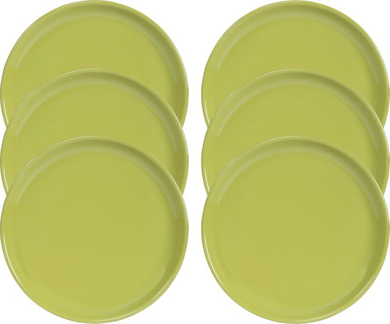 Servewell Green Dinner Plate  (Pack of 6)