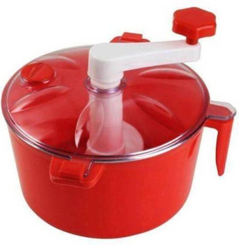 Majron dough maker mixer Plastic Vertical Dough Maker  (Red, White)