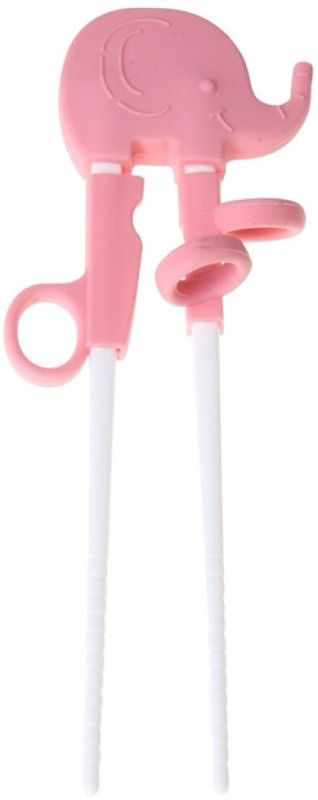 GB Eating Plastic Chinese Chopstick  (Pink Pack of 1)
