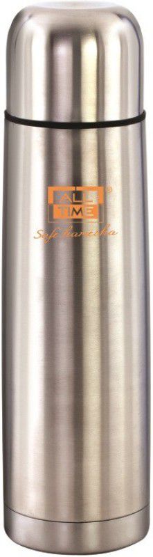 All Time Cresta SS Bullet 500 ml Flask  (Pack of 1, Silver, Steel)