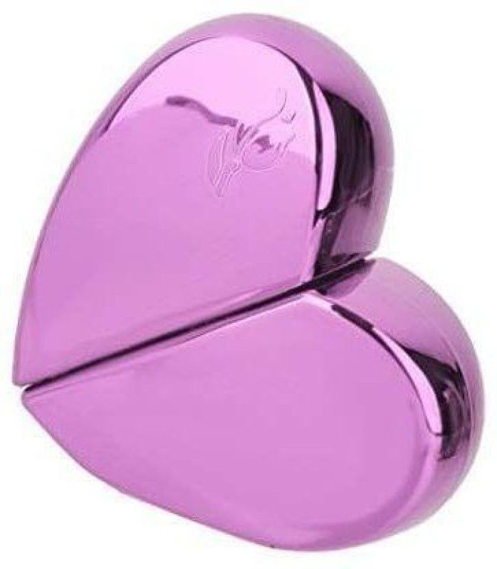 Glamyug Heart Shape Perfume Spray Bottle Atomizer Refillable (1Piece) Pink 25 ml Spray Bottle  (Pack of 1, Pink, PET)