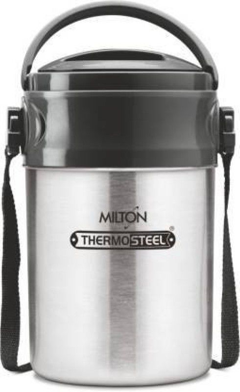 MILTON Steel On Deluxe 4 Lunch Pack 4 Containers Lunch Box  (320 ml, Thermoware)
