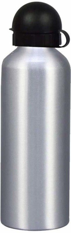 1000 ml Aluminum Water Bottle, Silver Color - 1 Pc 1000 ml Bottle  (Pack of 1, Silver, Aluminium)
