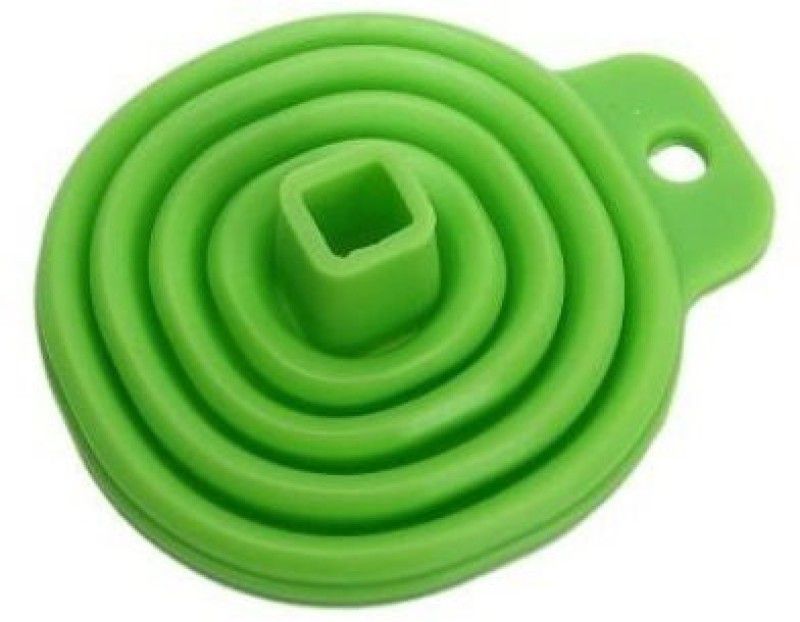 Kanha Silicone Funnel  (Green, Pack of 1)
