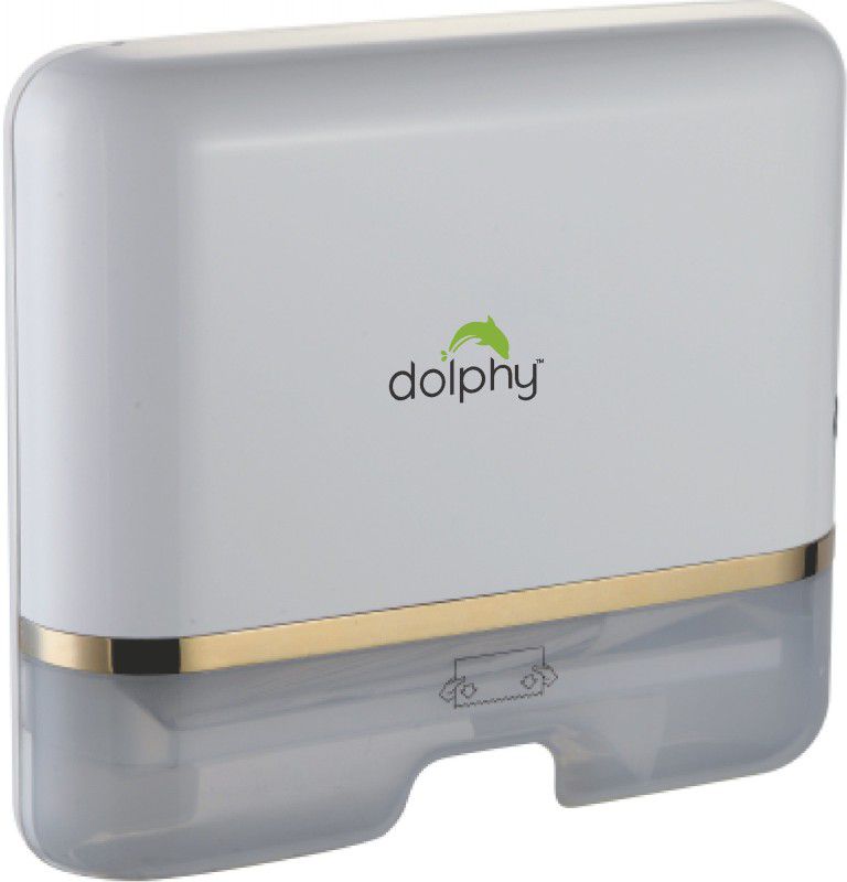 DOLPHY White Multifold Towel Paper Dispenser