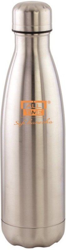 All Time Cresta SS Sport 1000 ml Flask  (Pack of 1, Silver, Steel)