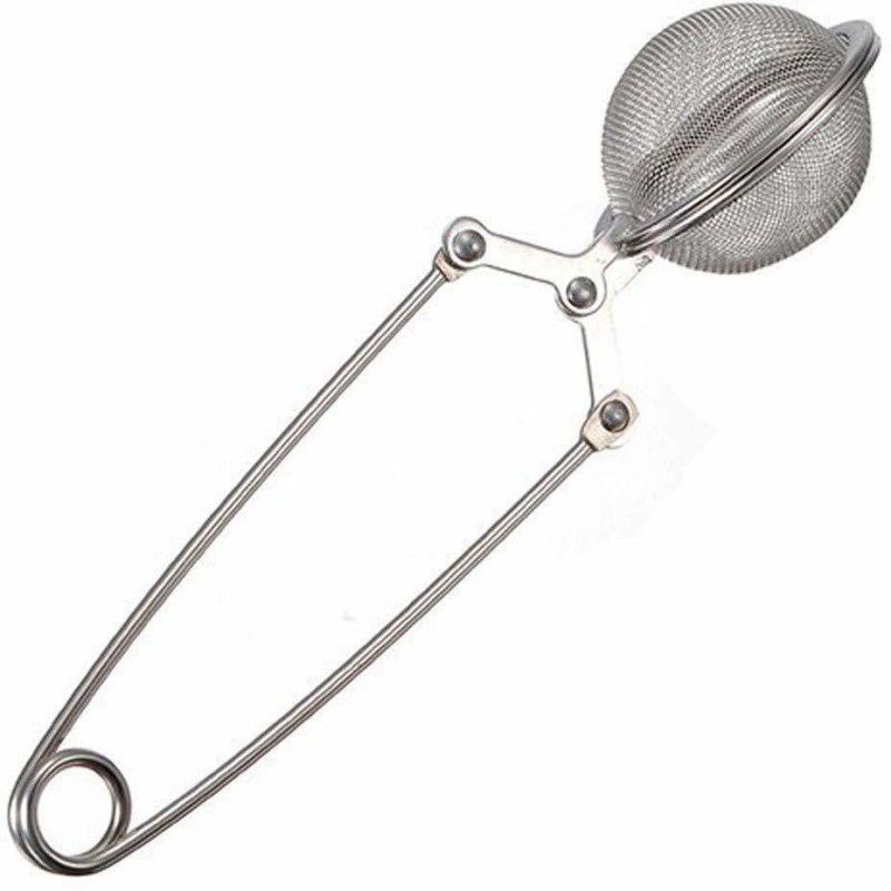 Rosefinch Round Tea Strainer Infuser with Handle, Stainless Steel Mesh Strainer Pack of 1 Tea Strainer  (Pack of 1)