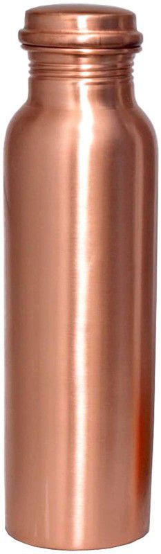 Flipkart SmartBuy seamless pure copper water bottle 1000 ml Bottle  (Pack of 1, Copper, Copper)