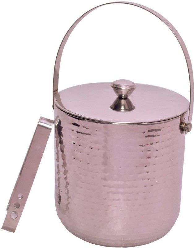 indoor collection 2 L Steel 7X7 Ice Bucket  (Silver)