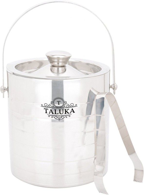 TALUKA 1.5 L Steel TFRIB Ice Bucket  (Silver)