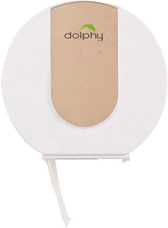 DOLPHY Gold Wall Mounted Small Toilet Paper Dispenser