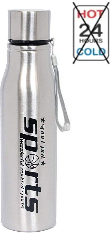 Luxuria SPORTS - 1000 1000 ml Bottle  (Pack of 1, Silver, Steel)