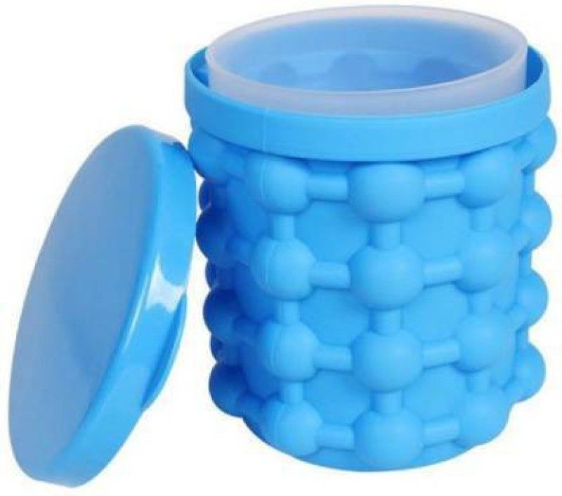 emicient 1 L Silicone EMICIENT600 Ice Bucket  (Blue)