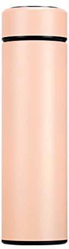 Stainless Steel, Smart Vacuum Insulated Water Bottle with LED Temperature Display 500 ml Flask  (Pack of 1, Pink, Steel)