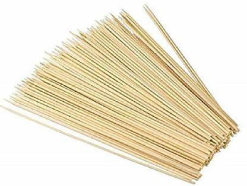 NeoTask Disposable Bamboo Serving Fork, Roast Fork, Fruit Fork, Spork
