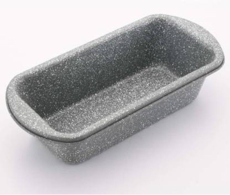Femora Carbon Steel Stone Ware Non-Stick Coated Baking Loaf Pan(Big) (26.5 x 12.5 x 5.5 cm) Baking Decor Pen  (Silver)