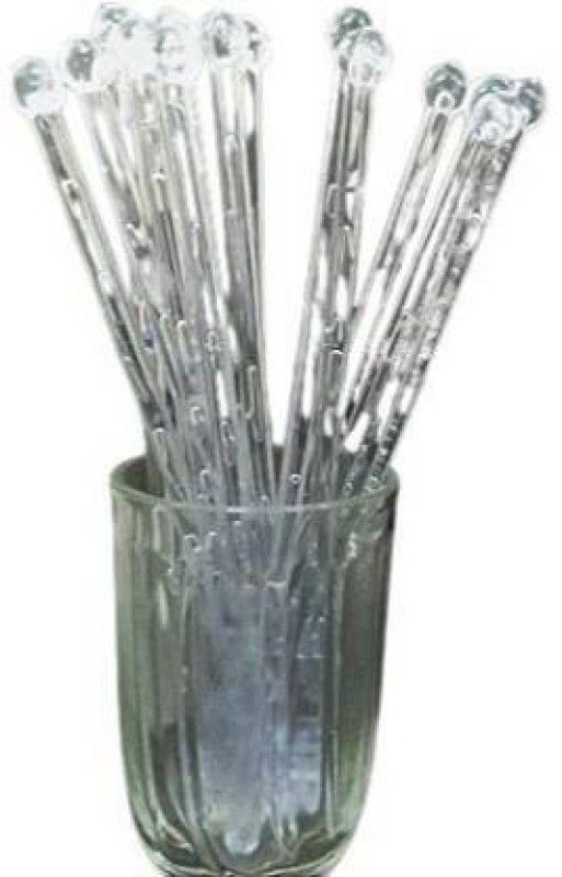 VINAYAKAMART Plastic 19 cm Stirrer  (Clear Pack of 100)